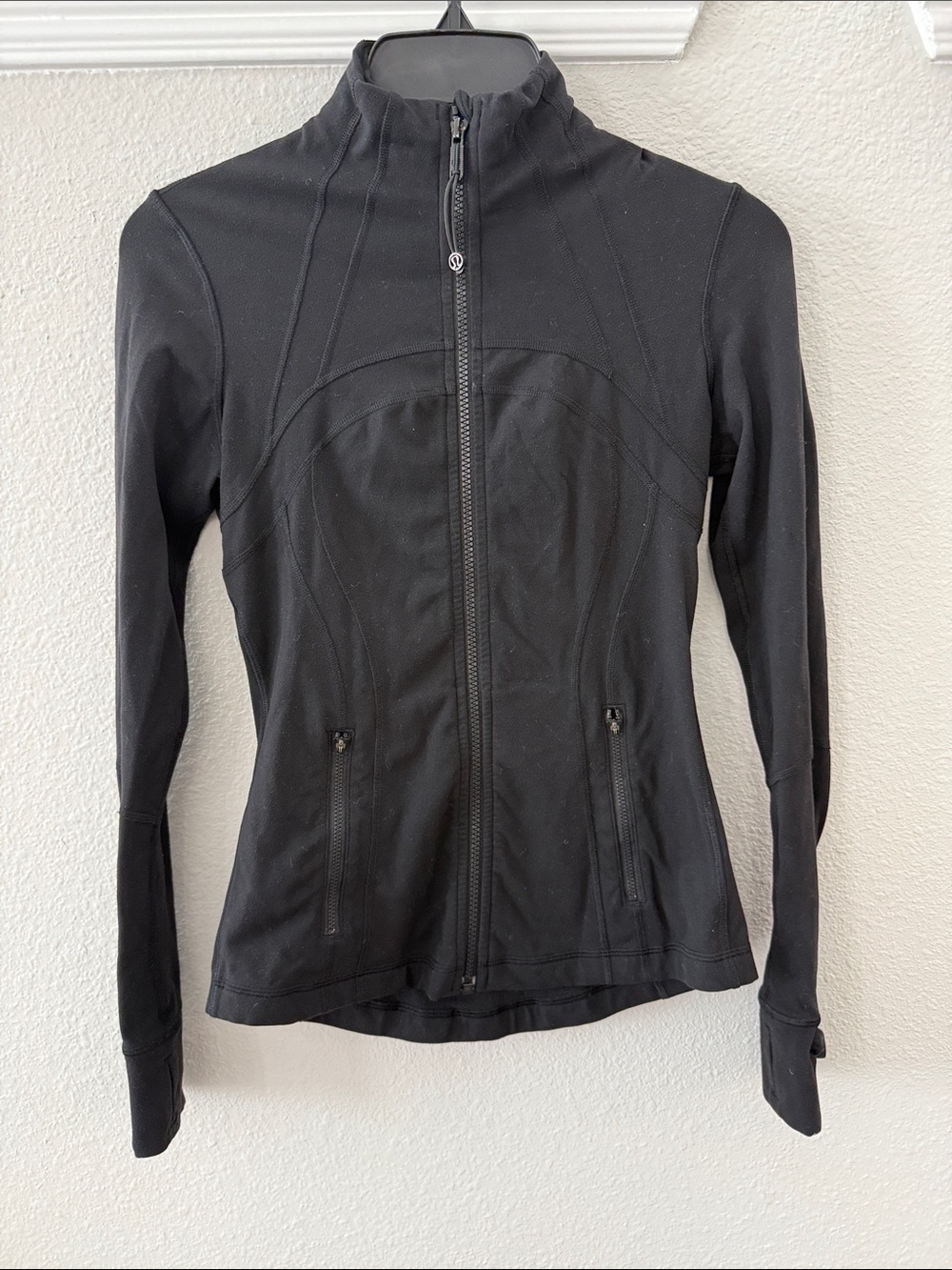 lululemon athletica Black Full-Zip Sculpting Jacket